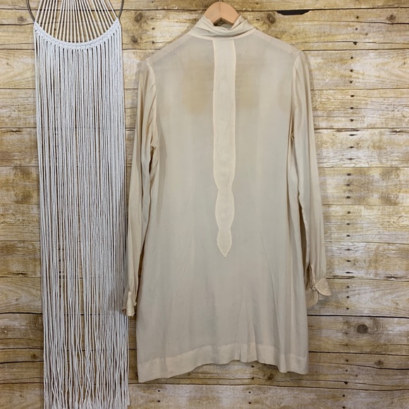 🍱Gorgeous Hand Made Shift Dress w/ Pearl Buttons - Picture 14 of 16